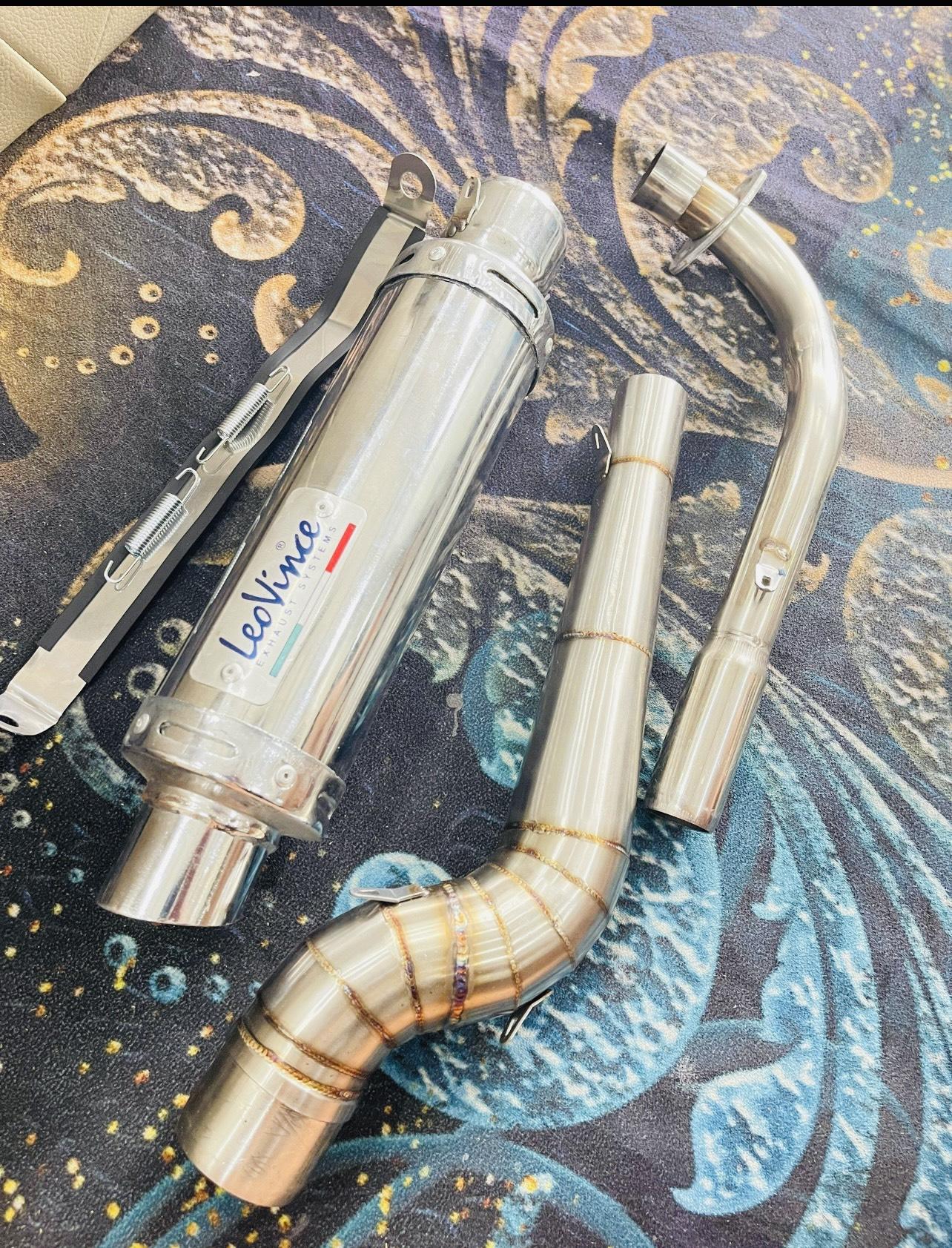 Bộ pô leovince đen full cổ cong wave 50 - 100, cup, dream, 67, axelo, exciter 50cc,...,Sản Phẩm Chất Lượng, Gian Hàng Uy Tín, Giá Cả Cực Tốt, Mua Ngay.