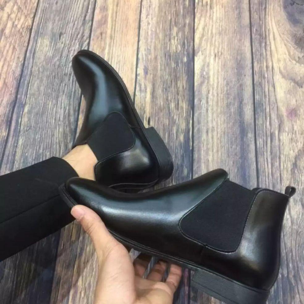 Boots Chelsea nam da bò hàng cao cấp
