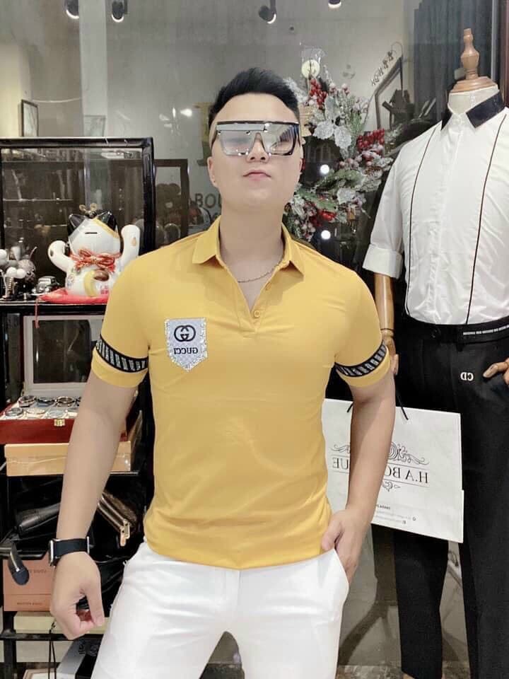 SALE 50%  ÁO THUN NAM CỔ BẺ HÀNG CHẨN SHOP VNXK SHOP GREAT GK