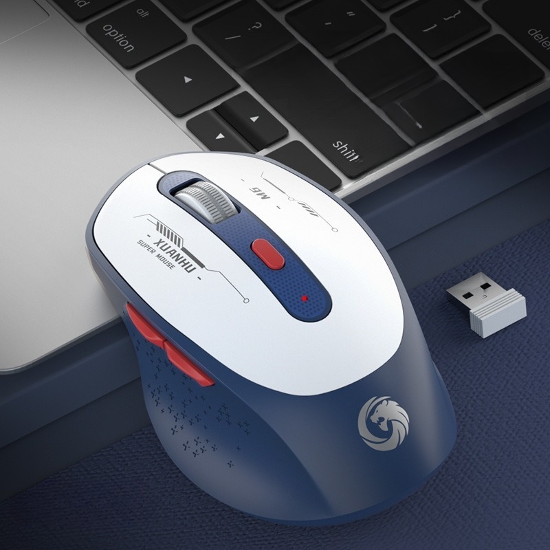 Chuột không dây máy tính bluetooth x7 m16 wireless kết nối 2 chế độ cho mọi thiết bị máy tính, laptop