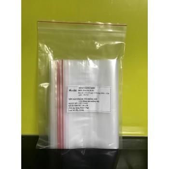 100gr Túi zip bấm miệng túi các kích thước