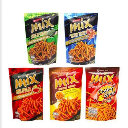 [LỐC 6 GÓI] Bánh que Mix Thái Lan 60g có đủ 5 vị