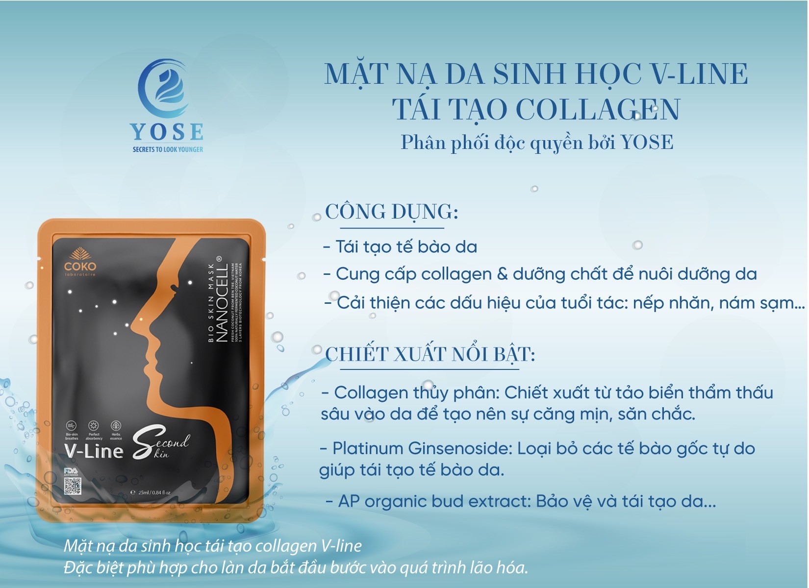Mặt Nạ Yose Collagen V-line