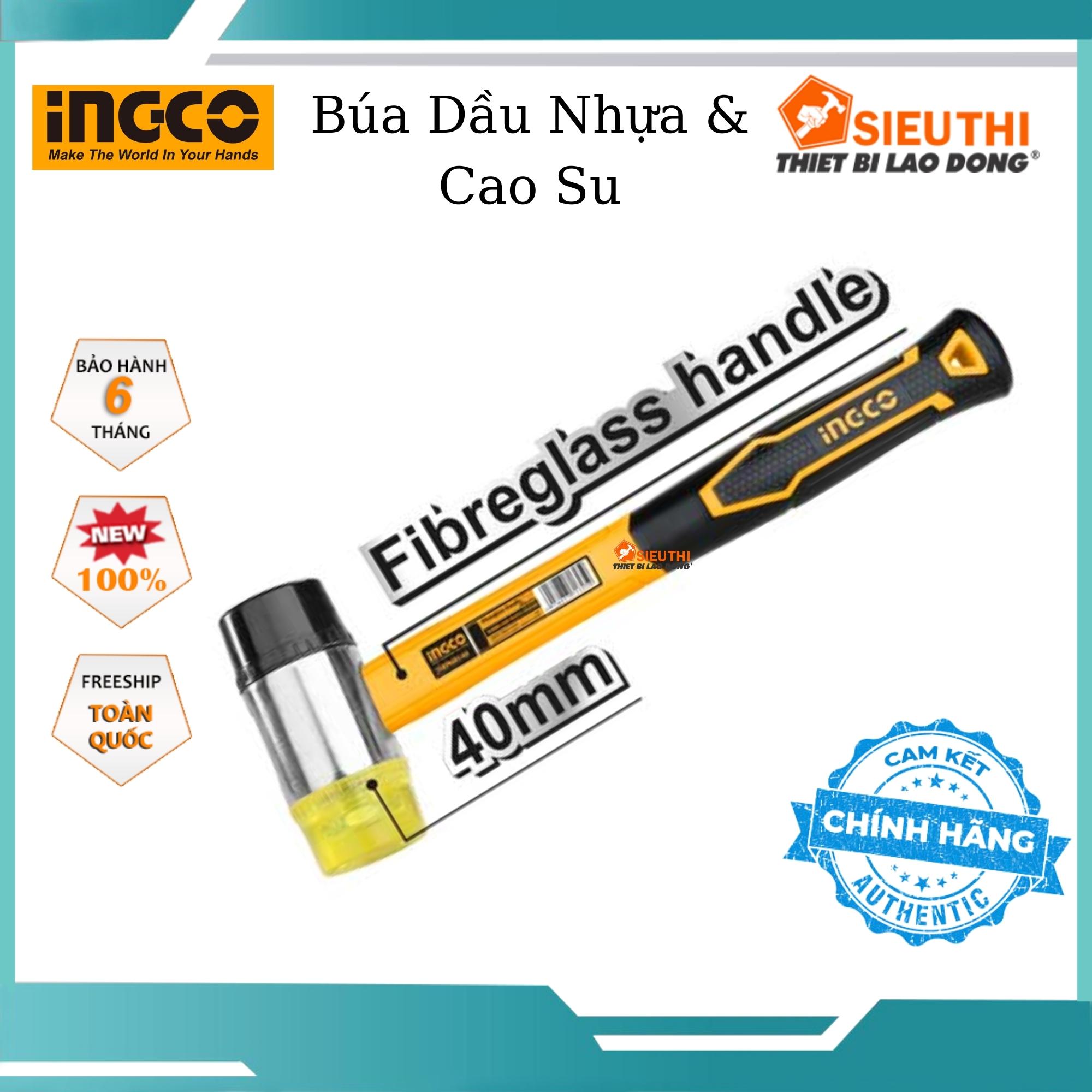 Đồ nghề ingco búa đầu nhựa & cao su hrph8140