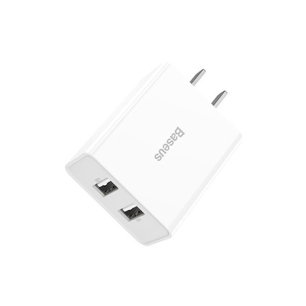 Cốc sạc nhanh 10.5w 2 cổng usb baseus ccfs-m02 , ccfs-r01 , bảo hành 24 tháng đổi mới