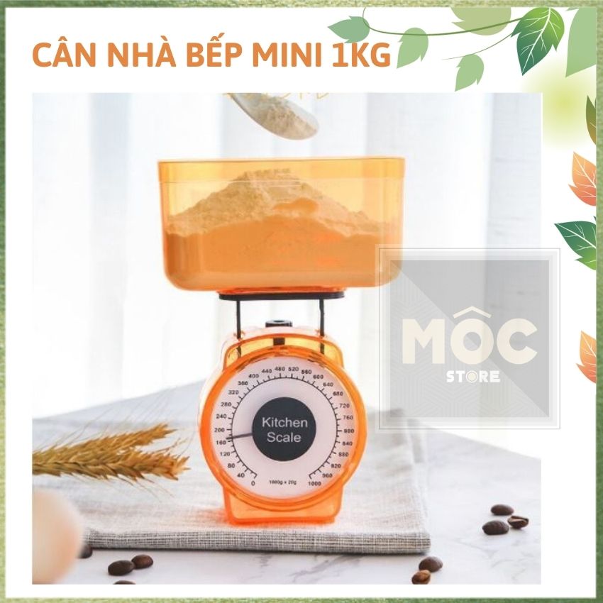 Cân nhà bếp mini 1kg xuất Nhật, Echo Kitchen Scale, mocstore, chất liệu nhựa PP cao cấp an toàn, độ chính xác cao, thiết kế hiện đại, đĩa cân có chia vạch dễ đo lường thực phẩm, chất lượng cao, giá rẻ