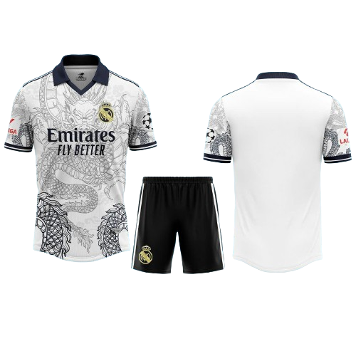 Bộ quần áo bóng đá câu lạc bộ Real - Áo bóng đá nam nữ đẹp