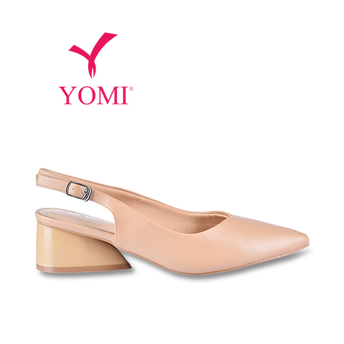 Giày sandal cao gót nữ yomi sandal cao gót bít mũi sy0612h