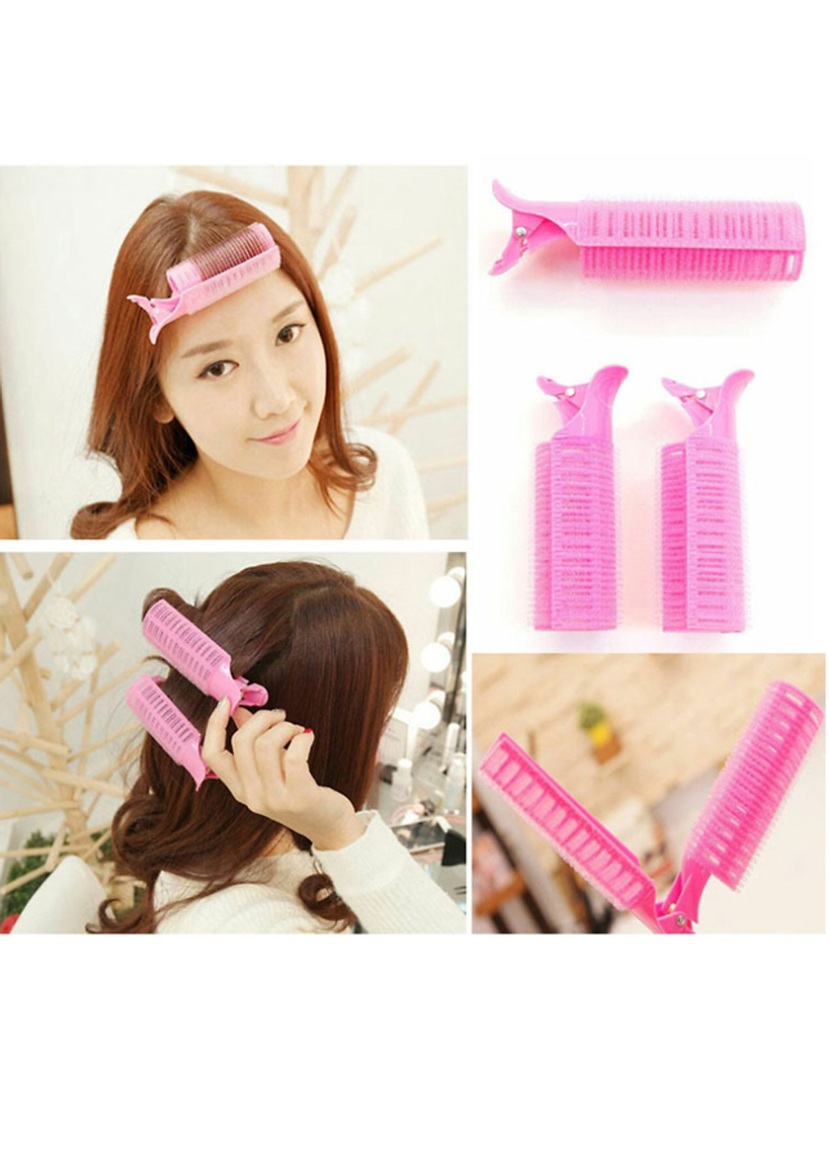 Sét 2 Lô kẹp uốn xoăn tóc tạo sóng L3