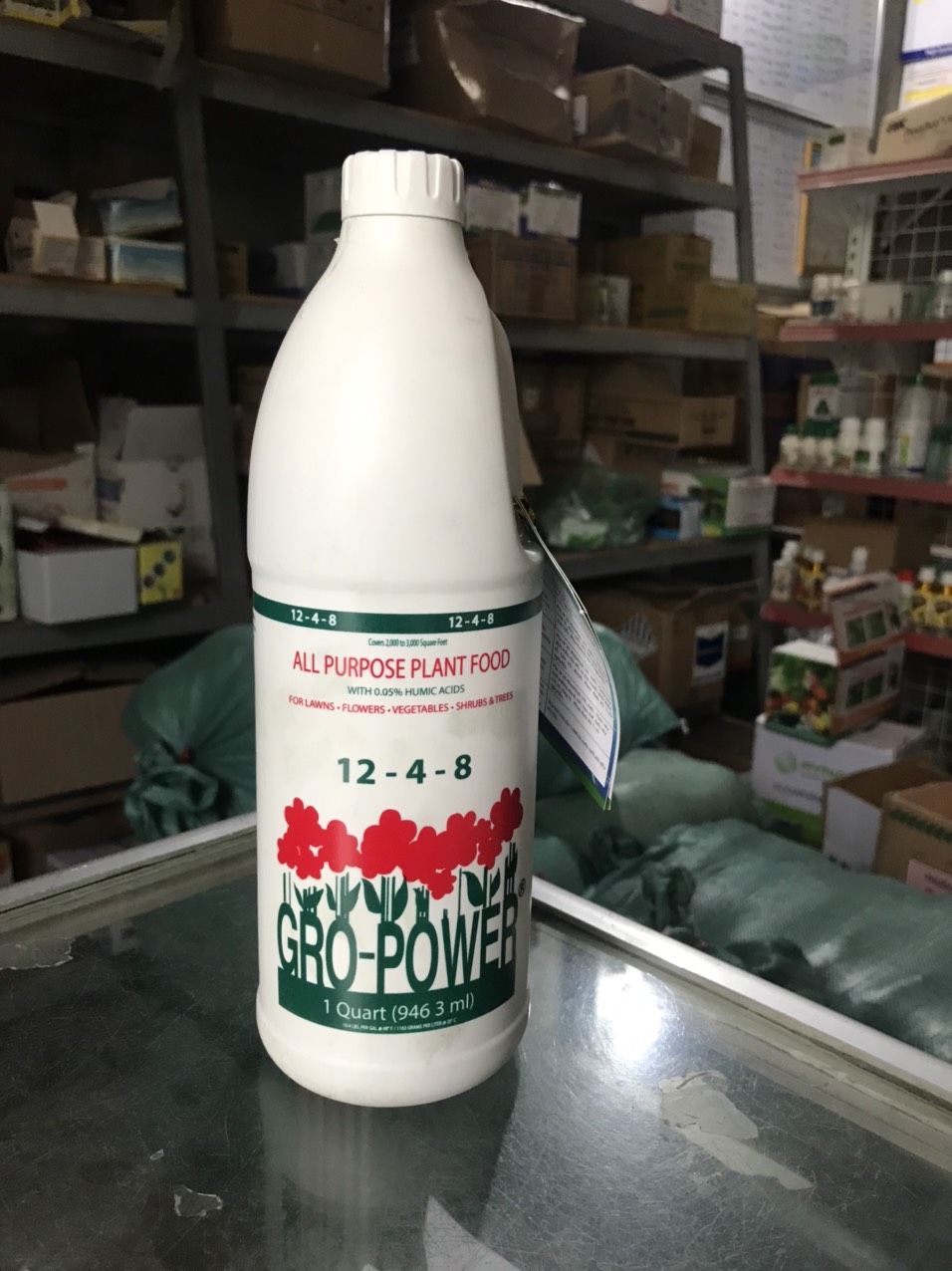 Phân bón kích thích tăng trưởng chuyên dùng hoa hồng, hoa Lan GRO-POWER 946ml( nhập khẩu Mỹ )