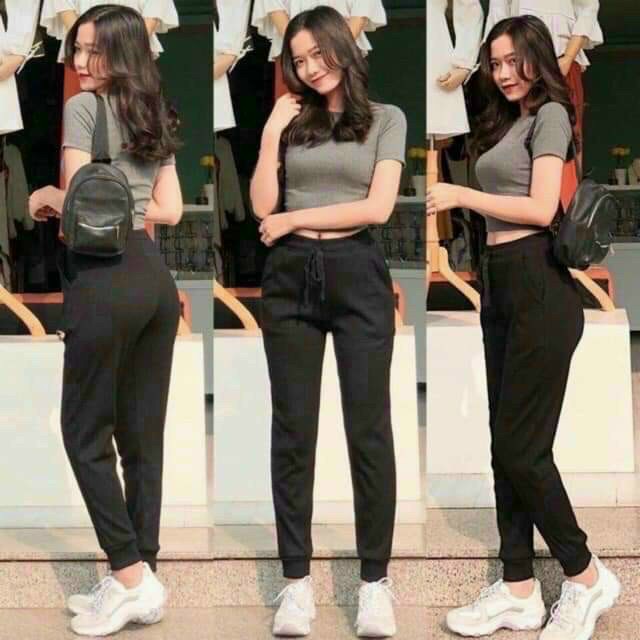 Quần Jogger Nữ Len Tăm Phong Cách Thể Thao Năng Động Cá Tính M7 - Mẫu Mới 2021 Siêu Hot