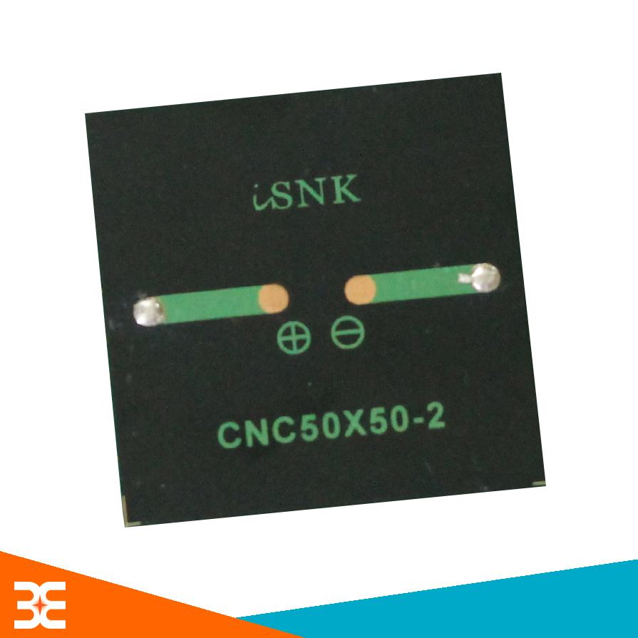 Tấm Pin Năng Lượng Mặt Trời Mini 50X50mm: 2v 100mA