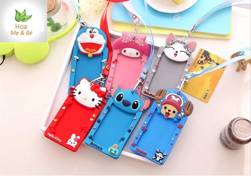 [HCM]Dây đeo thẻ nhan vật hoạt hình Dây đeo bảng tên cute Dây đeo thẻ bản tên nhân vật hoạt hìnhDây đeo the cute Dây đeo thẻ đáng yêu Dây đeo bản tên