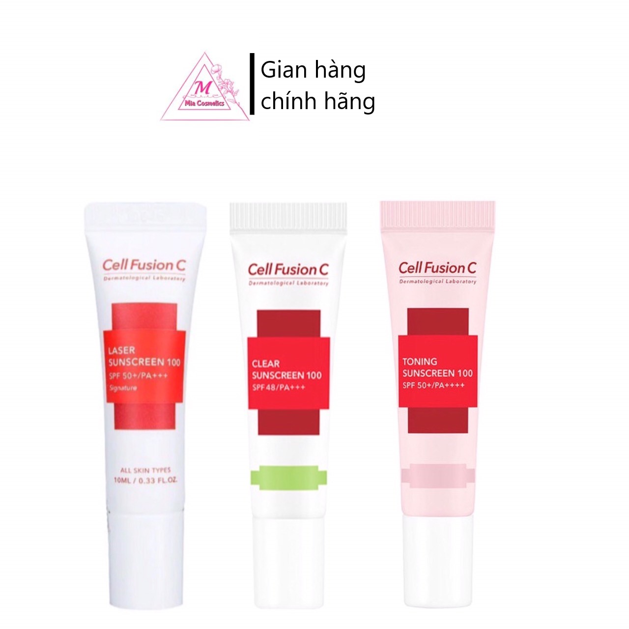 Kem chống nắng Cell Fushion C Suncream 10ml