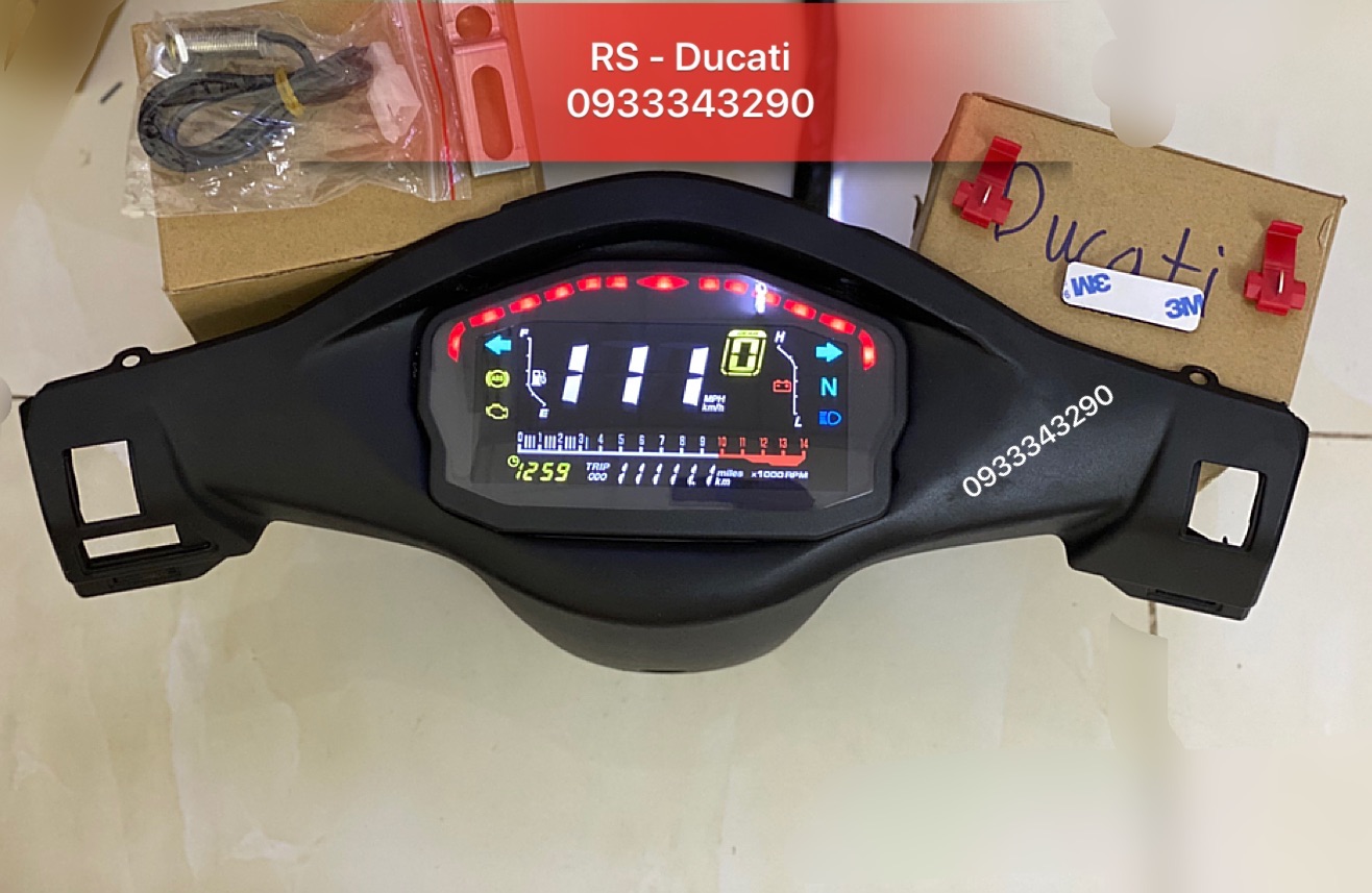 Bộ Wave A , RS , Alpha Chế Đồng Hồ Ducati