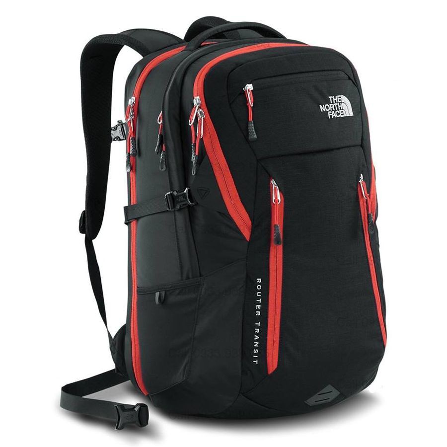 Balo the north face router transit 2016 màu đen khóa đỏ