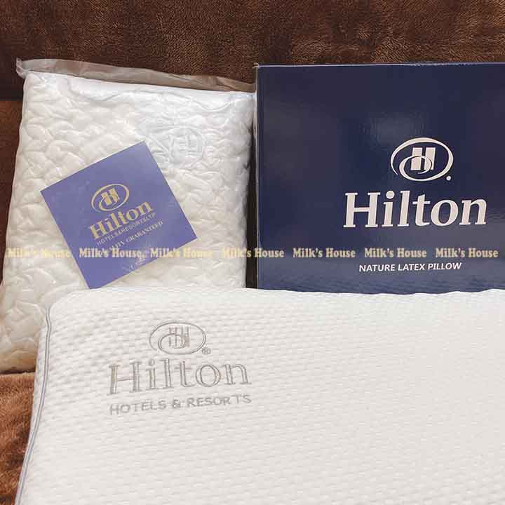 Gối cao su hilton / ventry -cao su non tự nhiên + lỗ thoát khí gối cao su non hilton chống đau mỏi vai gáy sản phẩm gối cao su non hilton cao cấp chính hãng gối cao su non hilton giá tốt t01/2023 | mua tại lazada