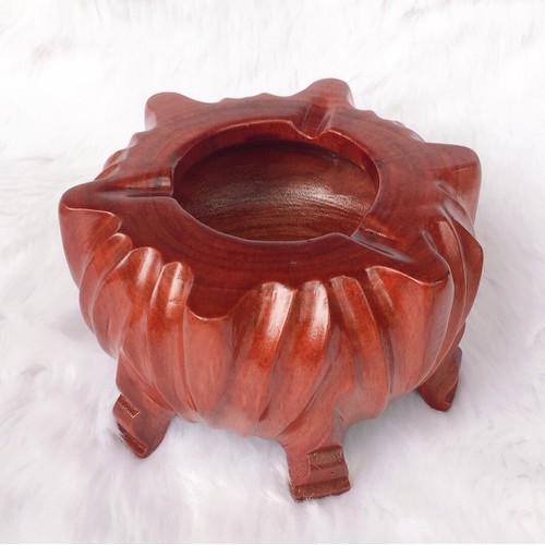 Gạt tàn gỗ cao cấp size ngang 12cm - 14cm