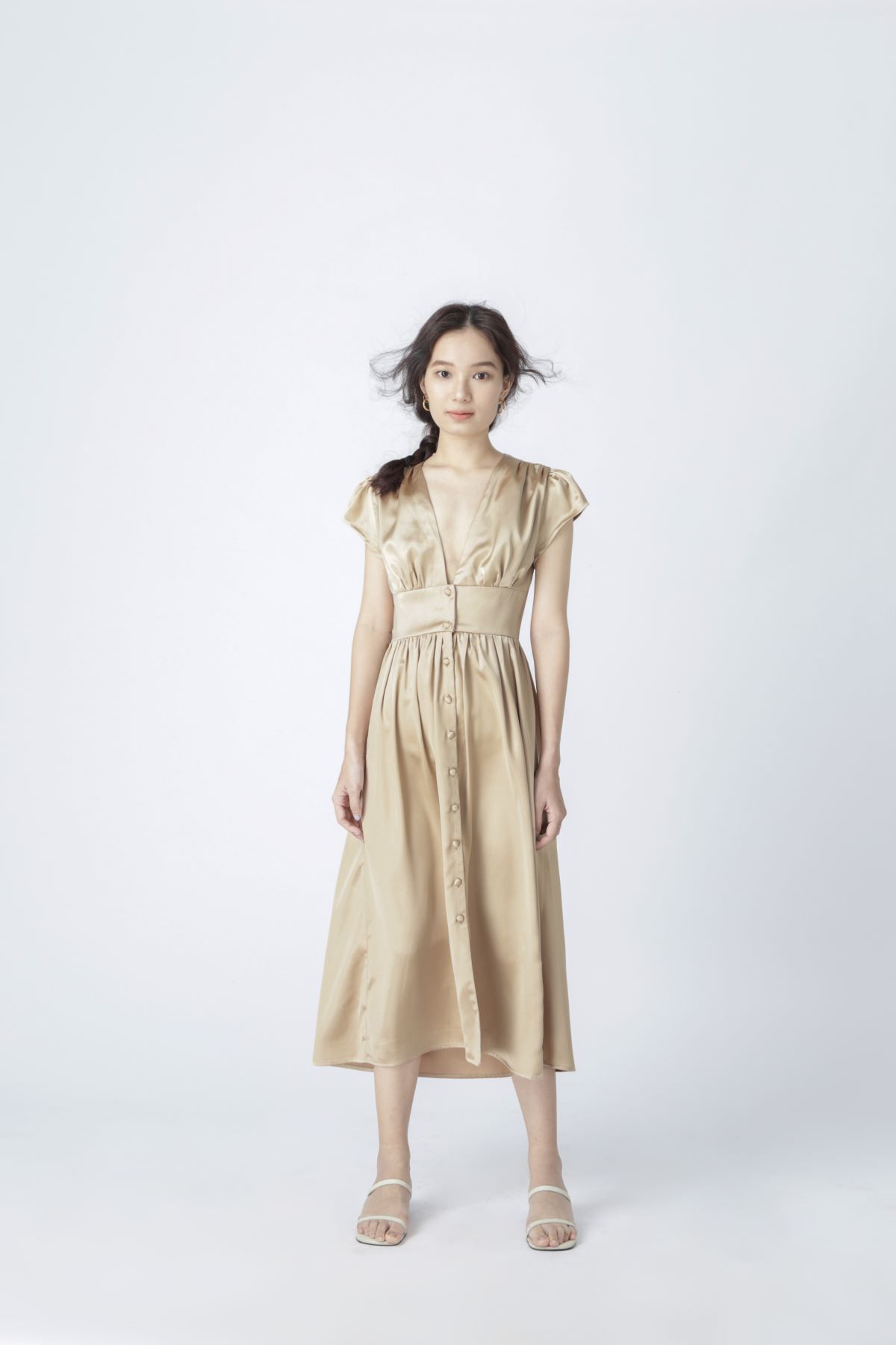 AOEM - SUNSHINE DRESS - ĐẦM LỤA THANH LỊCH