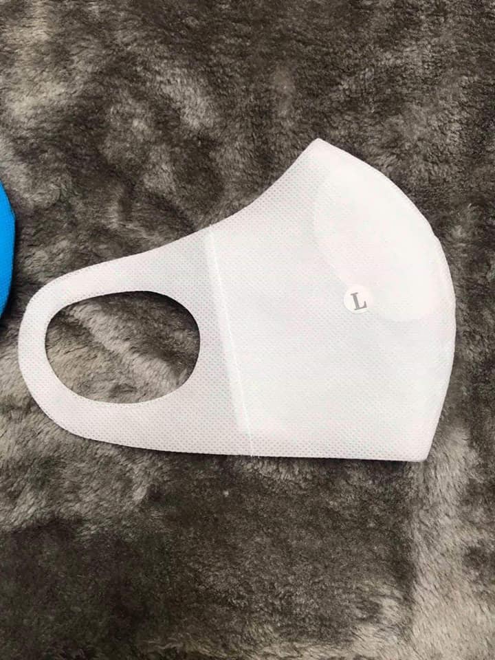 KHẨU TRANG VẢI 3D NGĂN CHẶN BỤI BẨN COMBO 10 CÁI