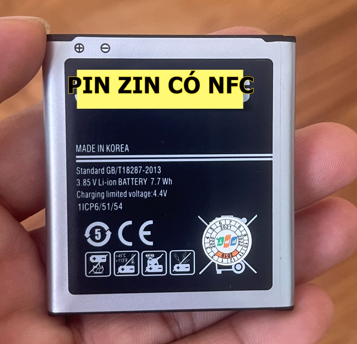 Pin thay thế cho samsung G360/J2 2015,Dung Lượng 2000mAh ,pin zin có NFC