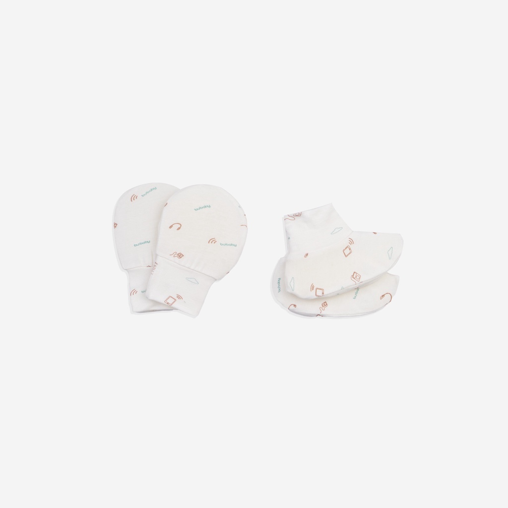 Set bao tay bao chân - bambus techno bu baby