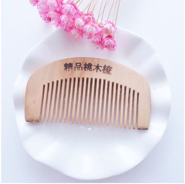 Lược chải tóc gỡ rối bằng gỗ tự nhiên - XH001