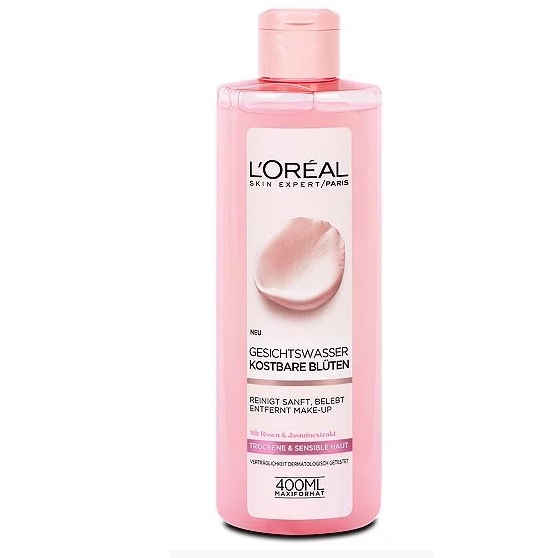 Nước Hoa Hồng Tẩy Trang Loreal Gesichtswasser Tinh Chất Các Loài Hoa 400ml
