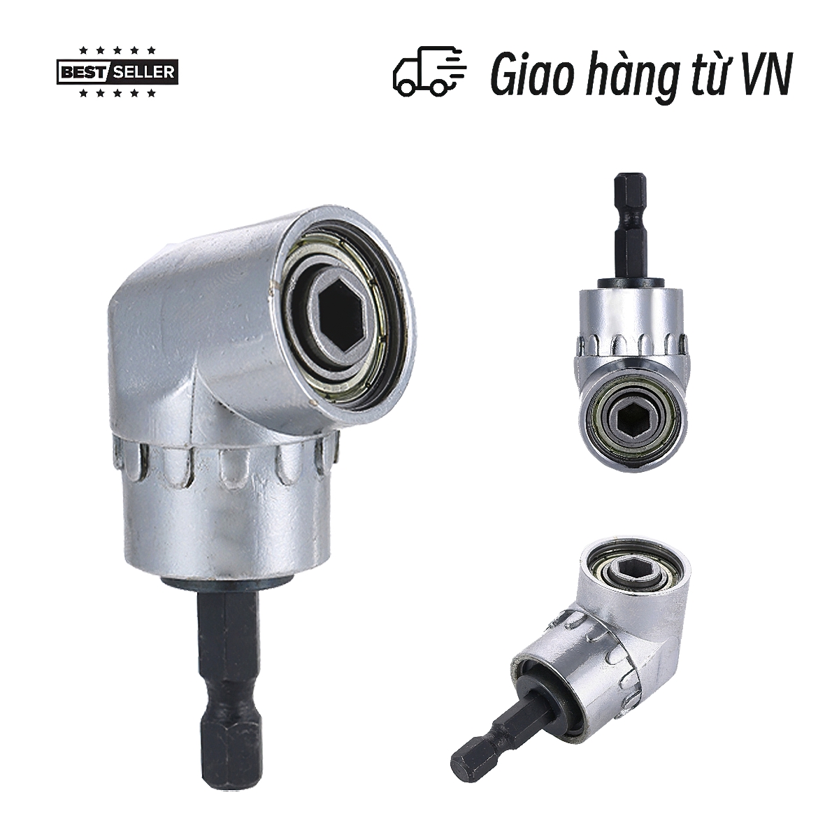 Đầu chuyển hướng mũi bắt vít 105 độ chuôi lục giác