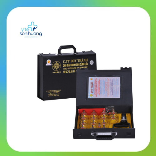 Bộ giác hơi không dùng lửa Duy Thành YGH02 (Loại B) (màu đen)