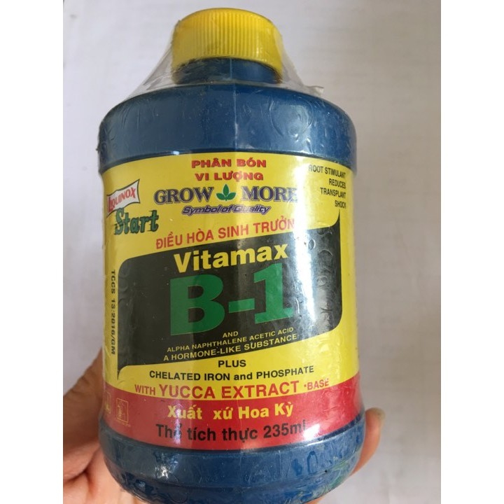 1 lọ vitamin b1 grow more mỹ 235ml