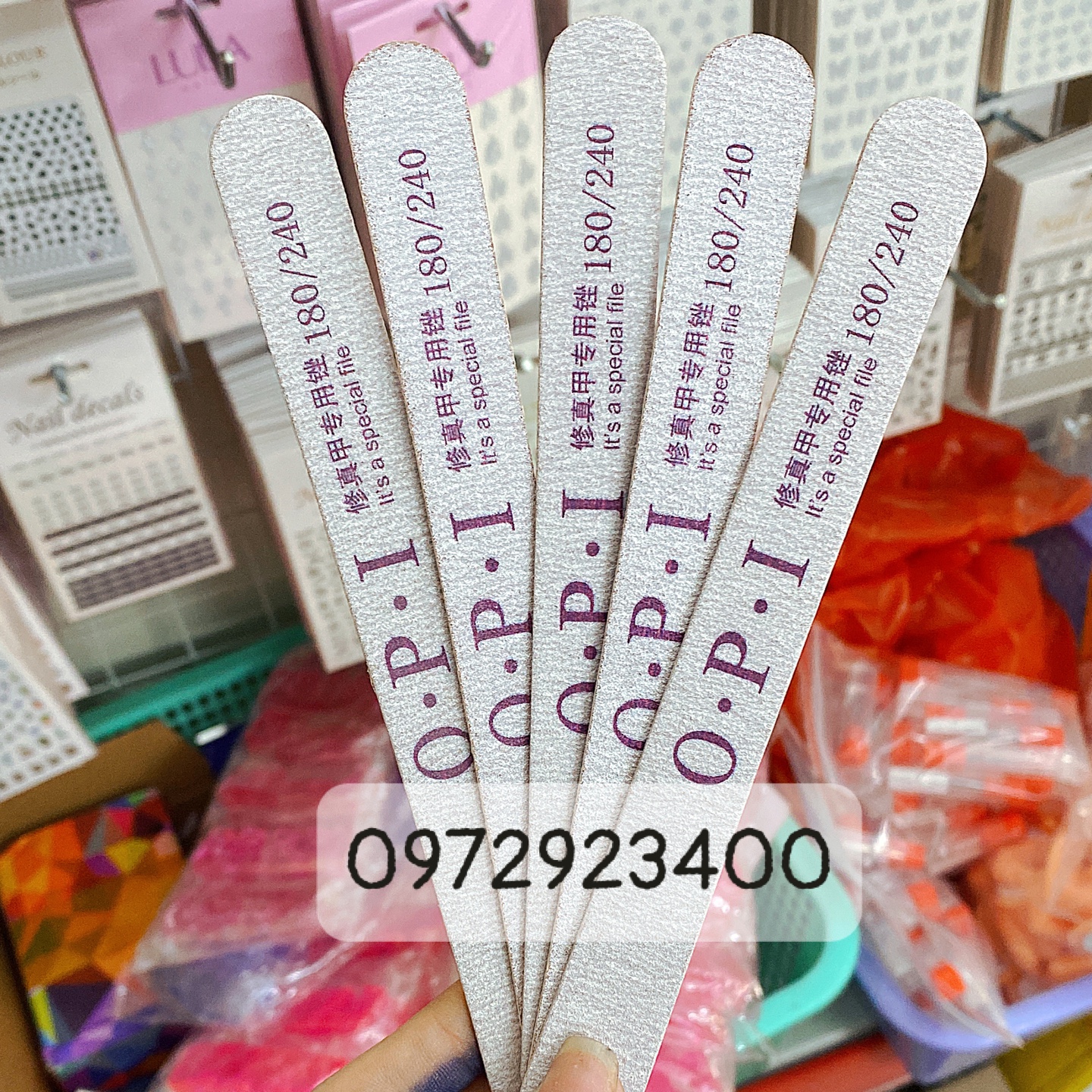 Dũa mỏng opi loại 180/240 - mini nails