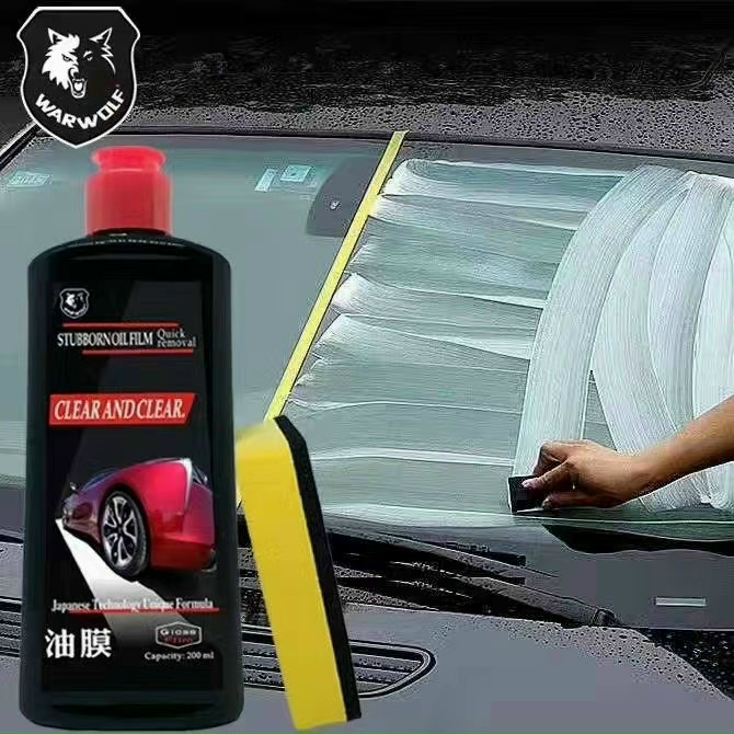 Dung Dịch Tẩy ố mốc kính cặn canxi, cầu vồng, vảy cá trên kính ô tô