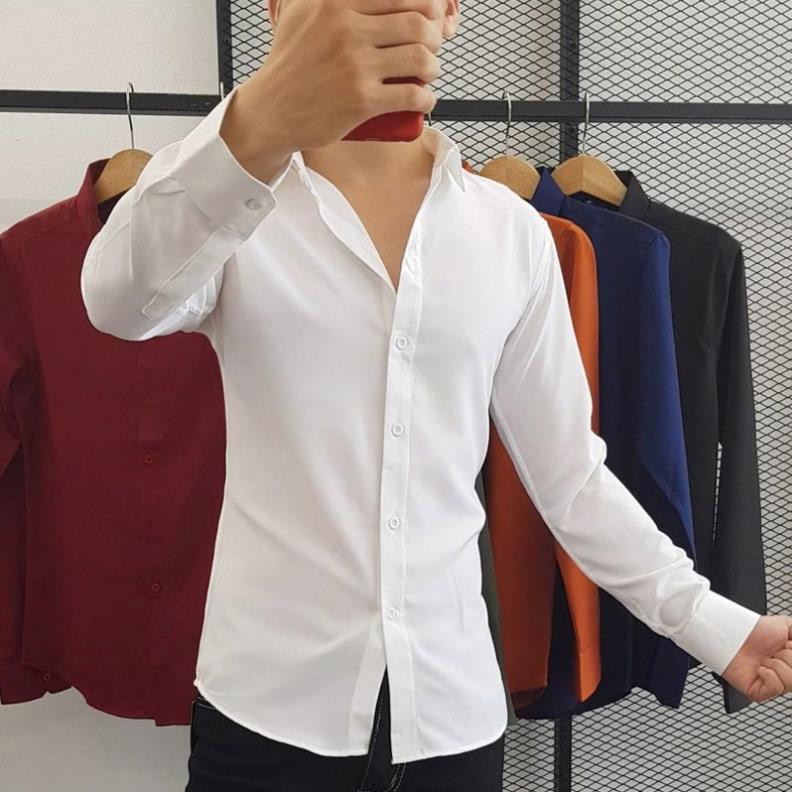 Áo sơ mi trơn có size big LV-523, đa dạng mẫu mã, màu sắc, kích cỡ, đảm bảo cung cấp các sản phẩm đang được săn đón trên thị trường hiện nay