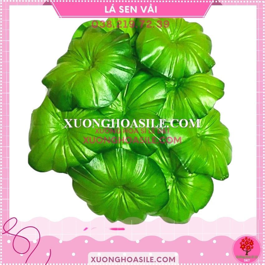 Lá sen làm hoa