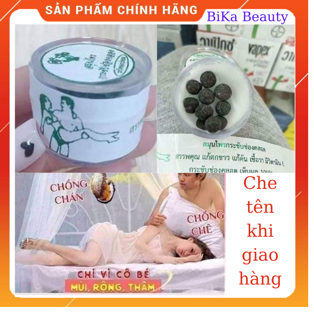 VIÊN ĐẶT SE KHÍT VÙNG KÍN THÁI LAN-AN TOÀN-HIỆU QUẢ