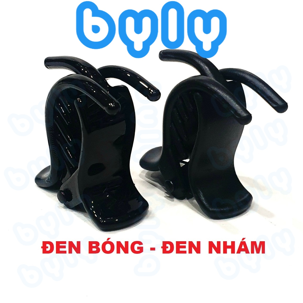 [Ship hỏa tốc] Kẹp tóc càng cua 3 răng loại nhỏ | Đen Nhám - Đen Bóng - ByLy Store