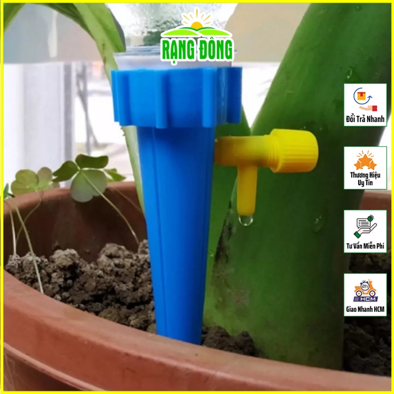 Que Tưới Nhỏ Giọt Tự Động Gắn Chai Nhựa - Hạt giống Rạng Đông