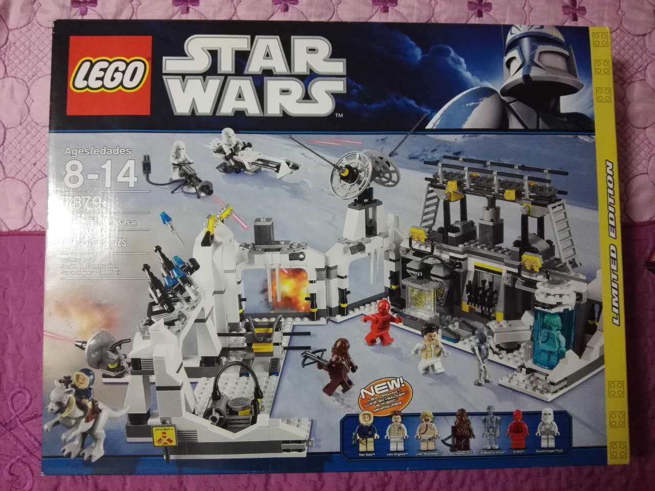 Brand new authentic Lego building block toy lego7879 Star Wars series Hoth echo base