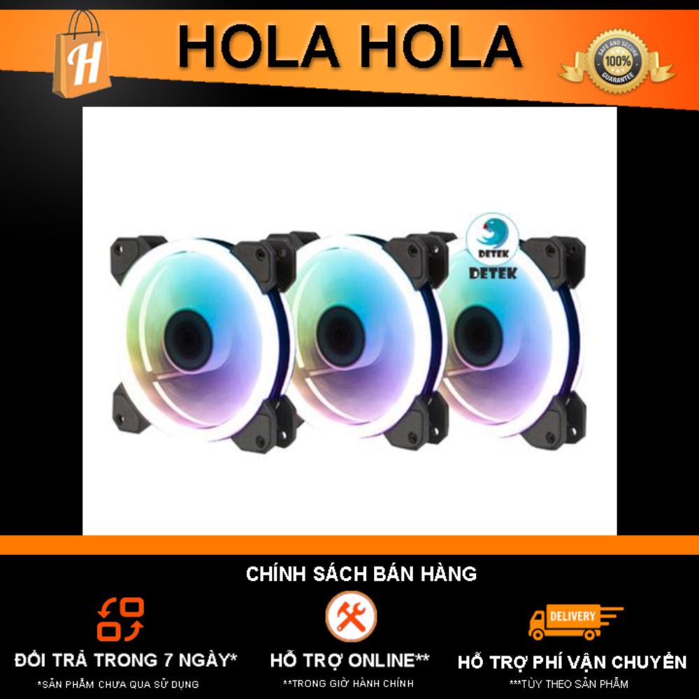 [HCM]Combo 3 Fan tản nhiệt Xigmatek LED RGB có remote CY120 (Bộ)