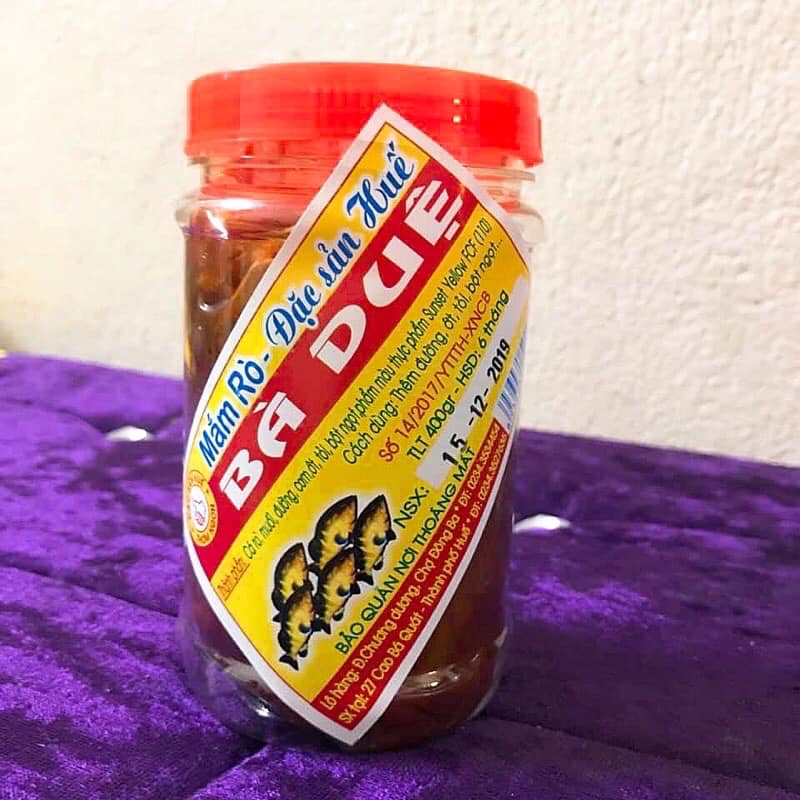 Mắm rò Bà Duệ ( mắm cá) 400gram - Đặc Sản Huế