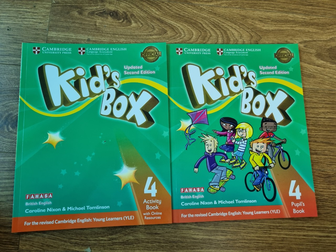 Bộ kid's box 4 cho bé bản second edition
