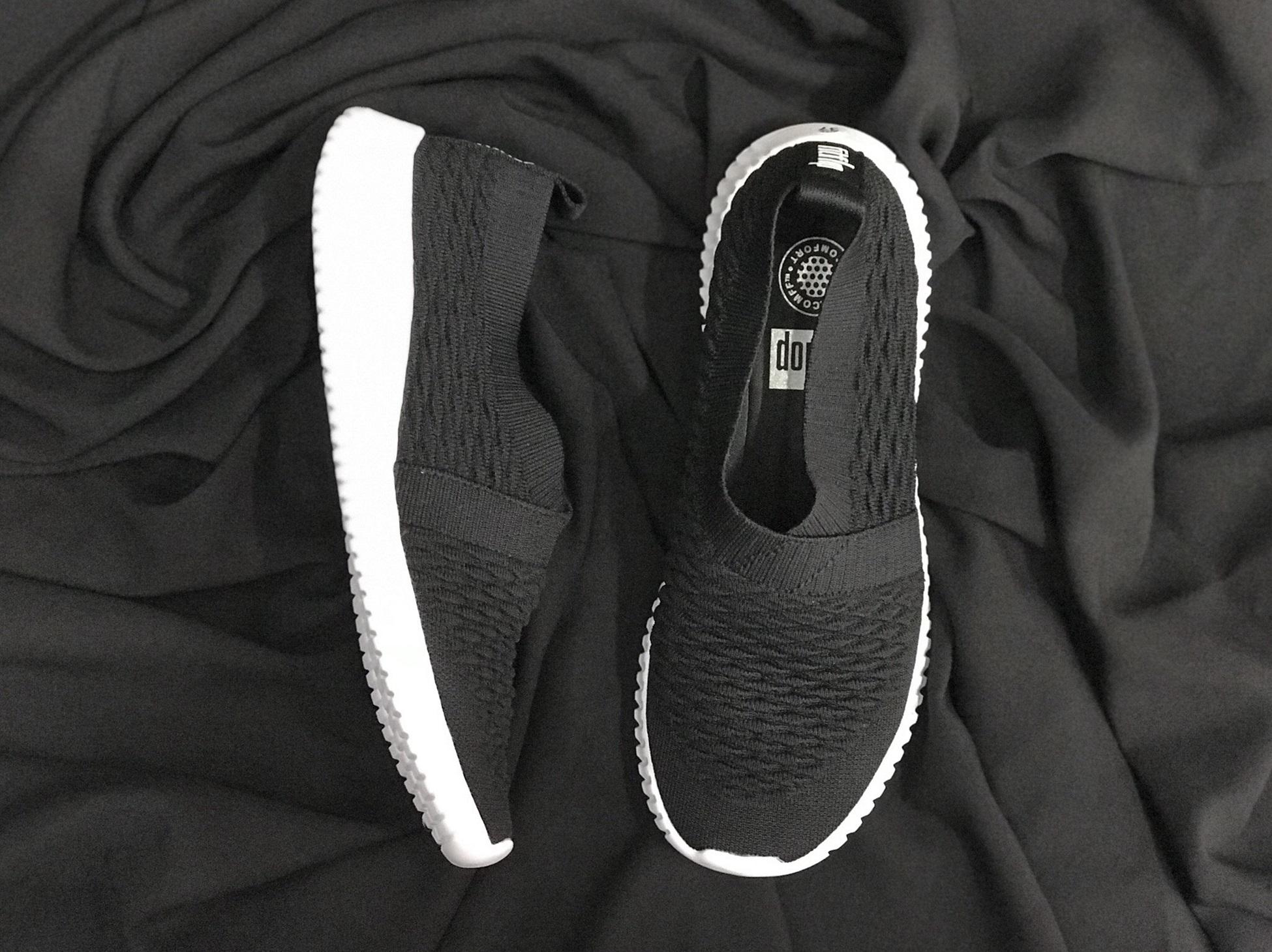 Slip on vải xuất fitflop