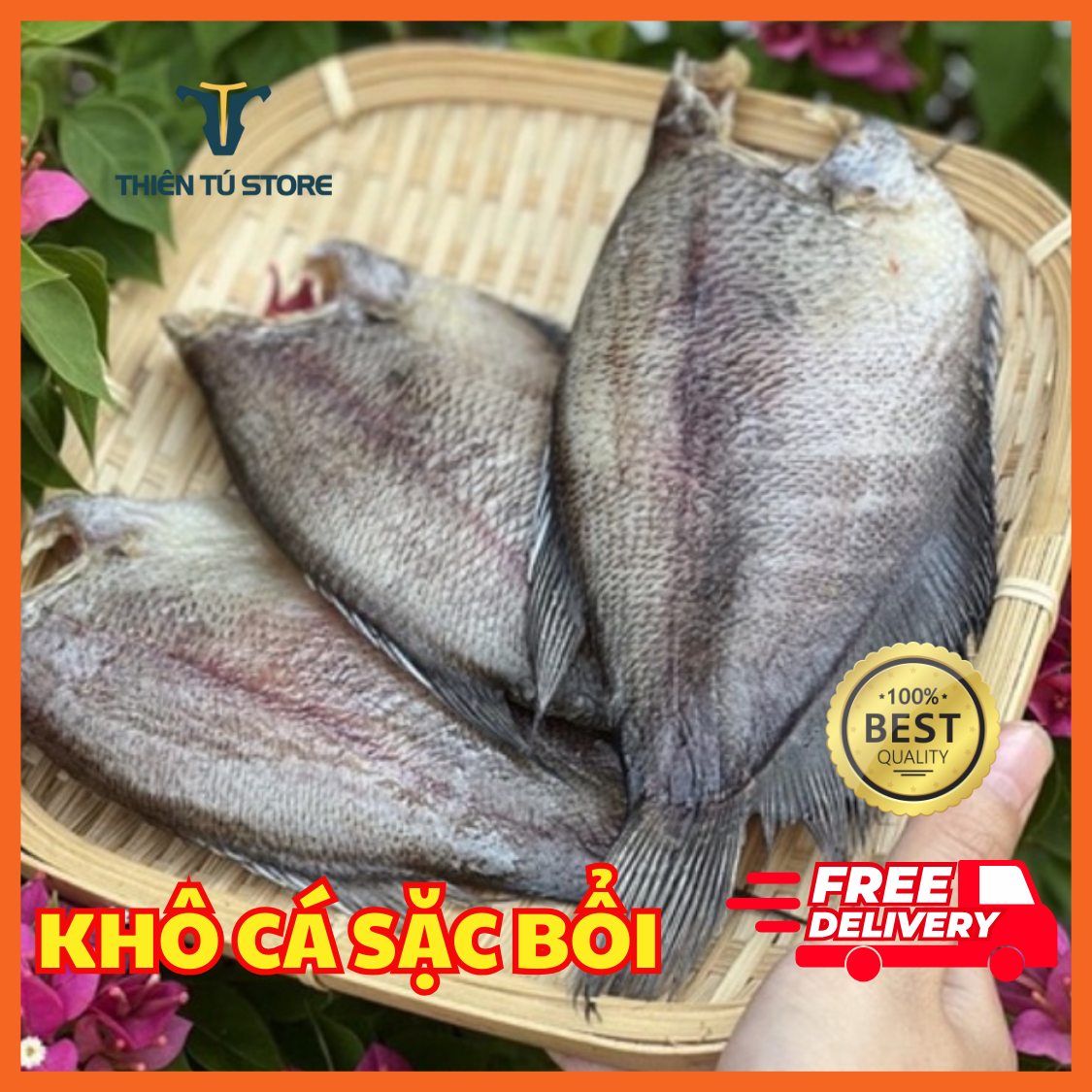 Khô cá sặc bổi rằn, đặc sản Miền Tây 7-8C/500GR chất lượng thơm ngon  Seavina Foods