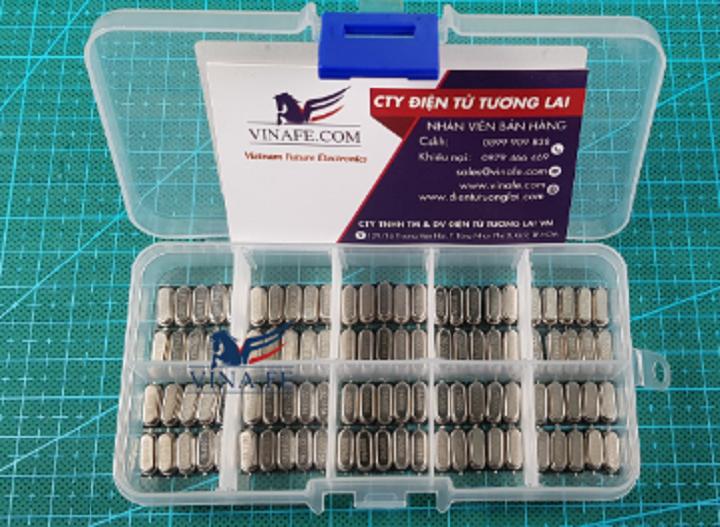 Hộp thạch anh dán tổng hợp 4m-48m 10 loại mỗi loại 10 cái