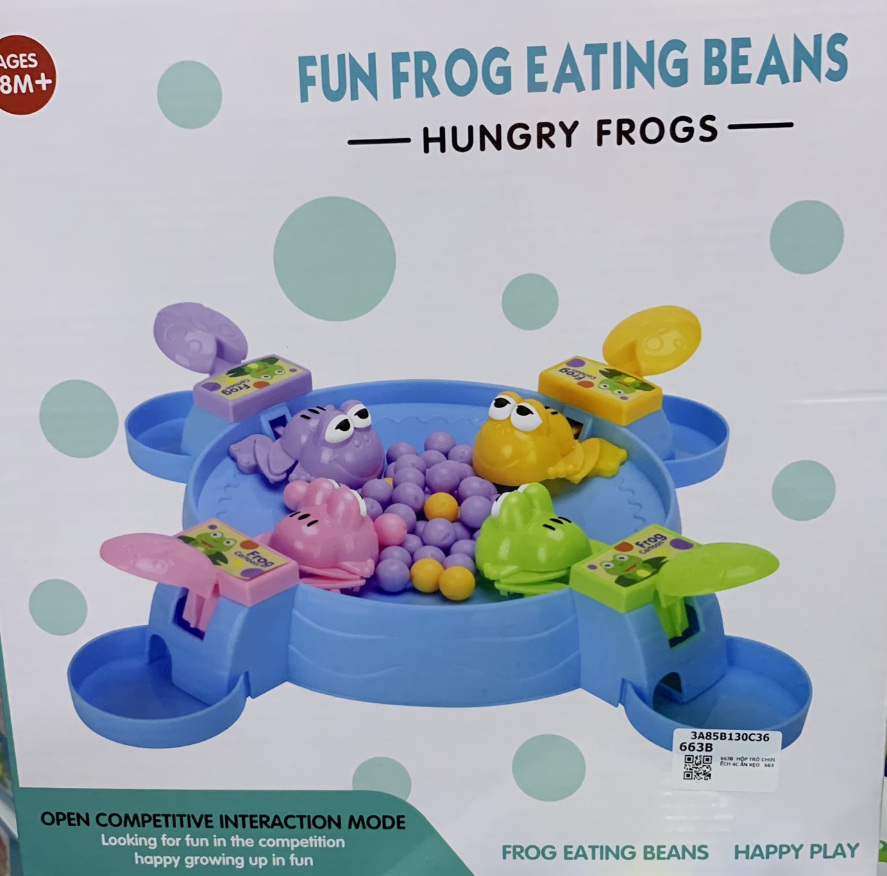 Đồ chơi ếch săn mồi cho bé yêu loại lớn