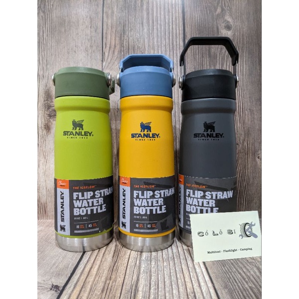 Stanley iceflow flip straw bottle 22 oz bình giữ nhiệt