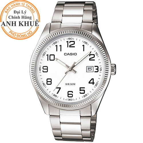 Đồng hồ nam dây kim loại casio anh khuê mtp-1302d-7bvdf