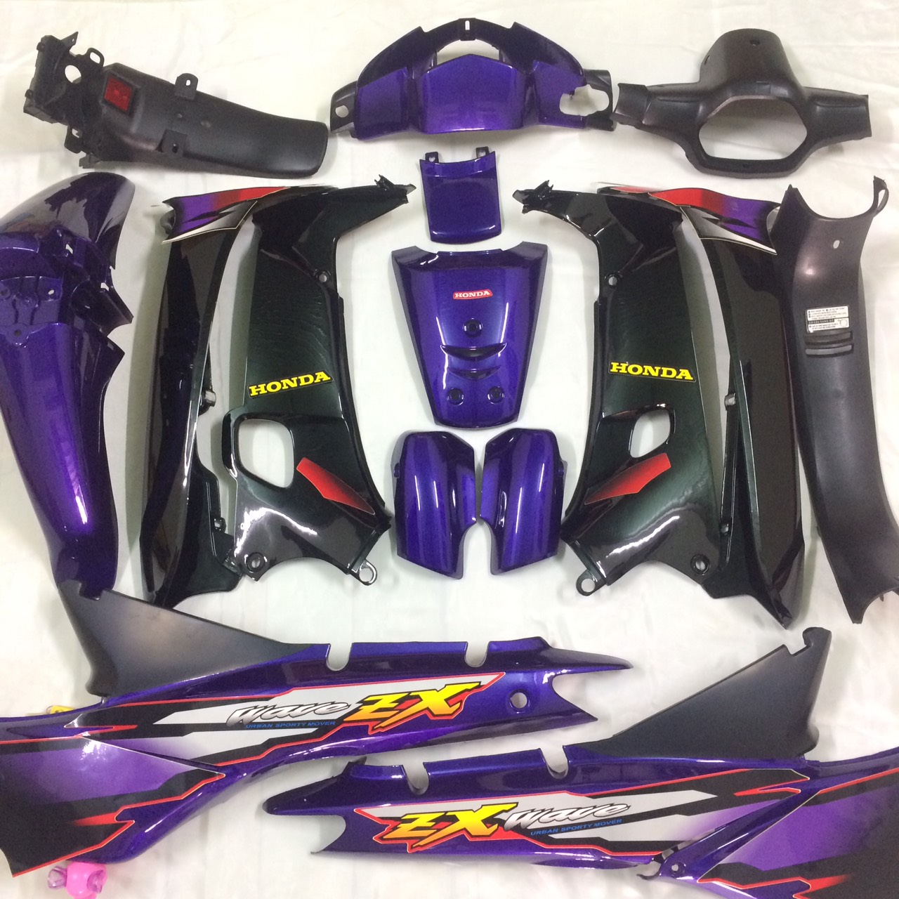 Bộ Dàn áo xe Wave ZX / Wave nhỏ - Wave alpha -nhựa nguyên sinh ABS LOẠI TỐT