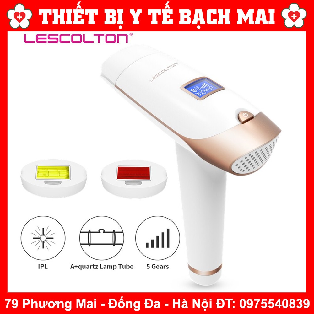 Máy triệt lông vĩnh viễn cá nhân lescolton t009i ipl + trẻ hóa da